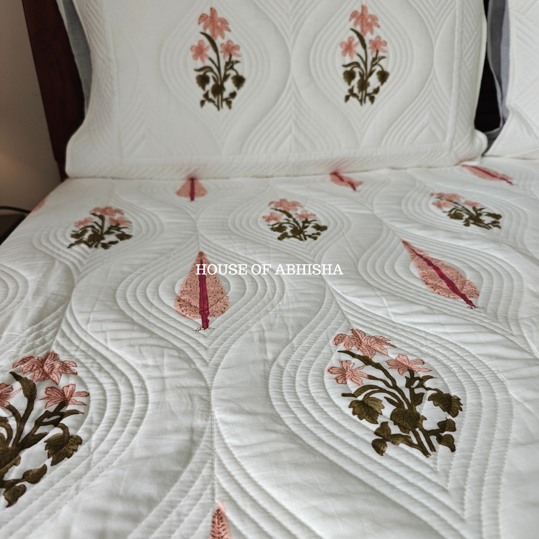 Tyohaar Royal Embossed Quilted Bedcover