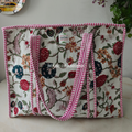 Bageecha Quilted Cotton Tote Bag