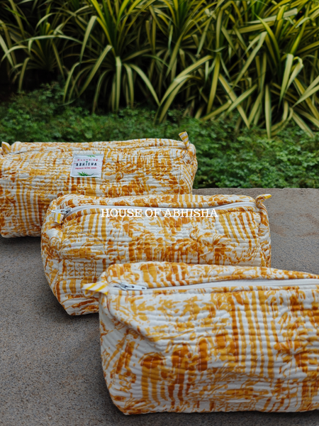 Thar Quilted Utility Pouches - Set of 3