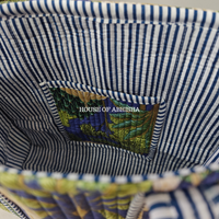 Royal Bagh Mini Quilted Cotton Tote Bag