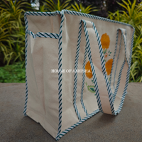 Marigold Canvas Cotton Tote Bag