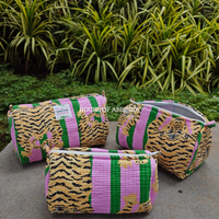 Jungle Muse Quilted Utility Pouches - Set of 3