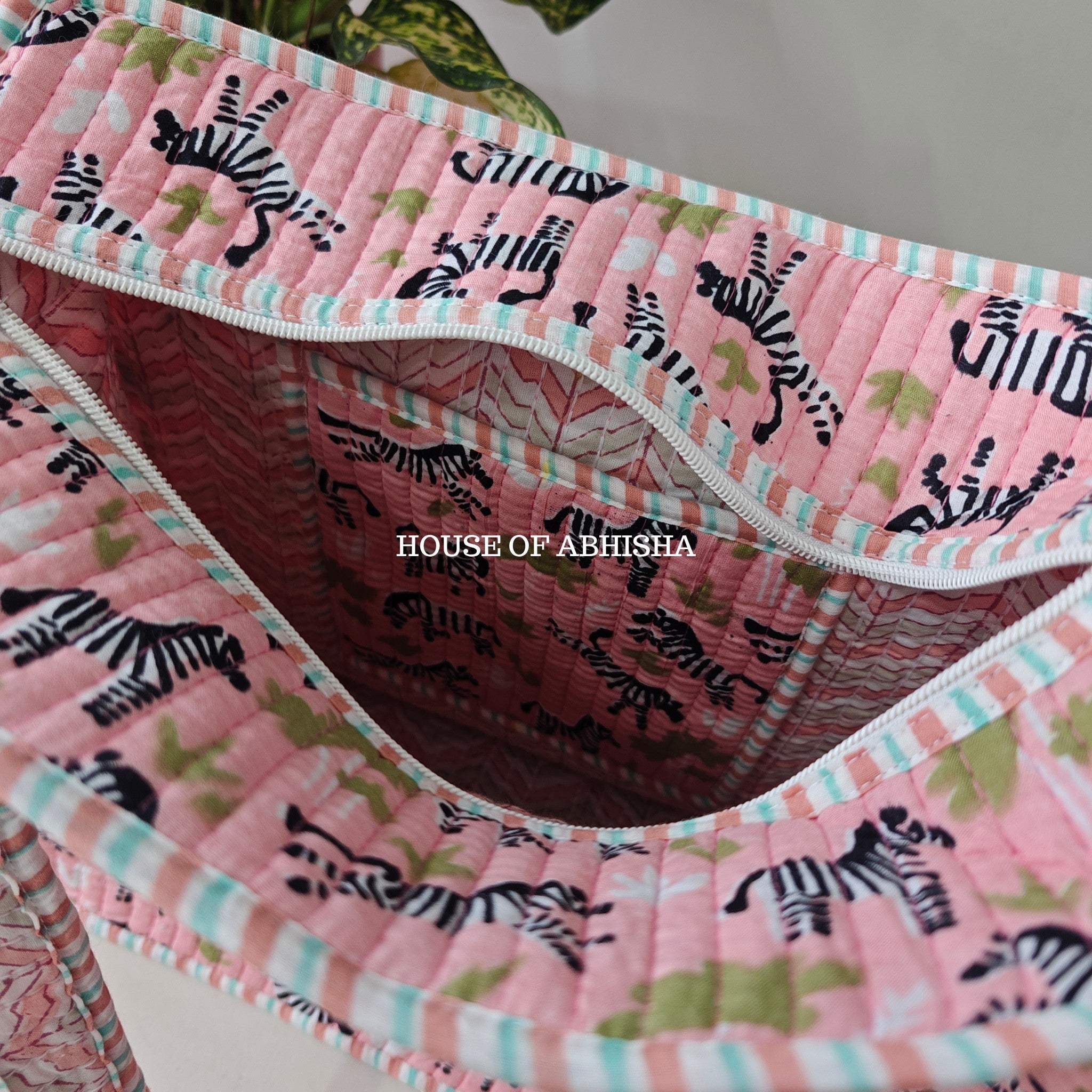 Marty Mini Quilted Cotton Tote Bag