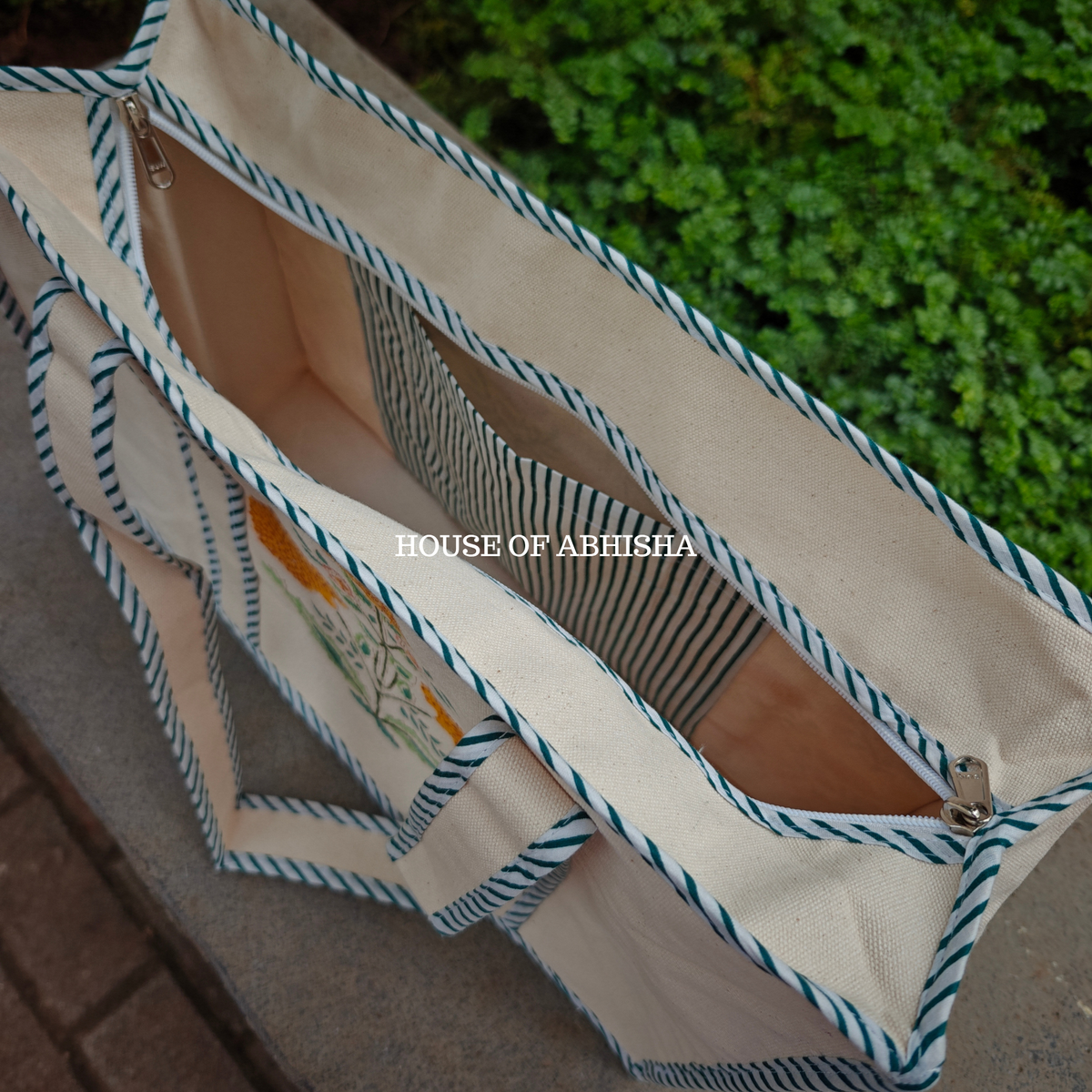 Marigold Canvas Cotton Tote Bag