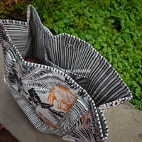 Hidden Grove Quilted Cotton Tote Bag