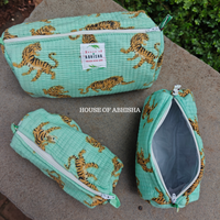 Vanya Trio Quilted Utility Pouches - Set of 3