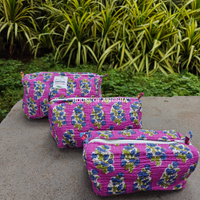 Gulmira Quilted Utility Pouches - Set of 3