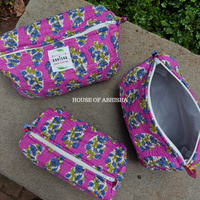 Gulmira Quilted Utility Pouches - Set of 3