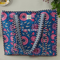 Aurum Quilted Cotton Tote Bag