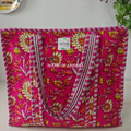 Mehar Quilted Cotton Tote Bag