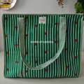 Noor Quilted Cotton Tote Bag