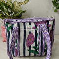 Anouk Mini Quilted Cotton Tote Bag