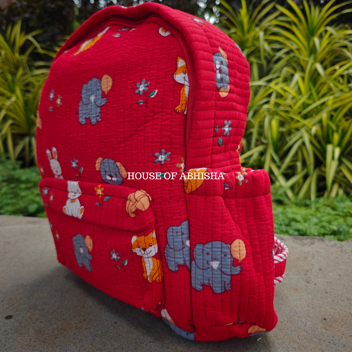 Tiny Trekker Quilted Kids Backpack