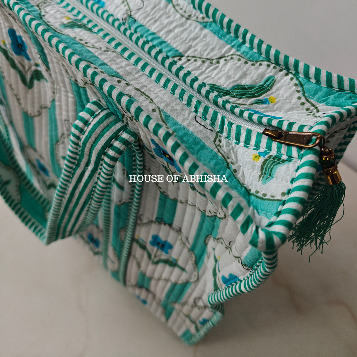 Aprajita Quilted Cotton Tote Bag