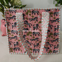 Marty Mini Quilted Cotton Tote Bag