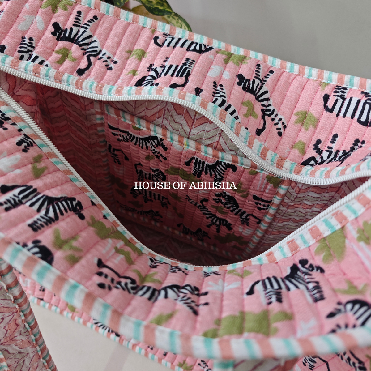 Marty Mini Quilted Cotton Tote Bag