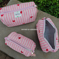Bloomfield Quilted Utility Pouches - Set of 3