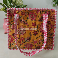 Genda Mini Quilted Cotton Tote Bag