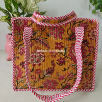 Genda Mini Quilted Cotton Tote Bag