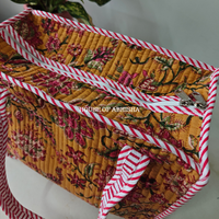 Genda Mini Quilted Cotton Tote Bag