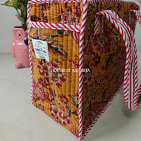 Genda Mini Quilted Cotton Tote Bag