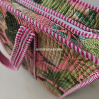 Rani Bagh Quilted Cotton Tote Bag