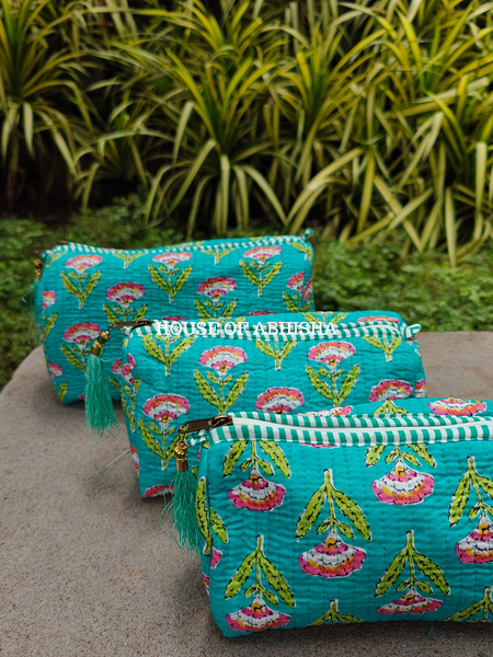 Khilti Quilted Utility Pouches - Set of 3