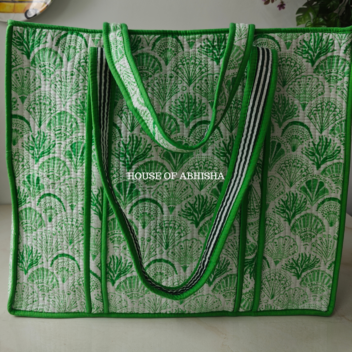 Kashish Quilted Cotton Tote Bag