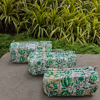 Wild Whimsy Quilted Utility Pouches - Set of 3