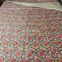 Aangan Reversible Organic Mulmul Cotton Quilt
