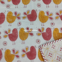 Morning Song Handblock Printed Mulmul Kids Dohar / AC Blanket