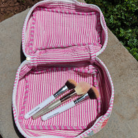 Khilna Handblock Printed Quilted Vanity Bag