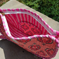 Nazm Handblock Printed Quilted Sling Bag