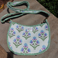 Tarang Handblock Printed Quilted Sling Bag