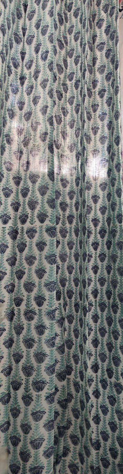 Bageecha Handblock Printed Cotton Curtains