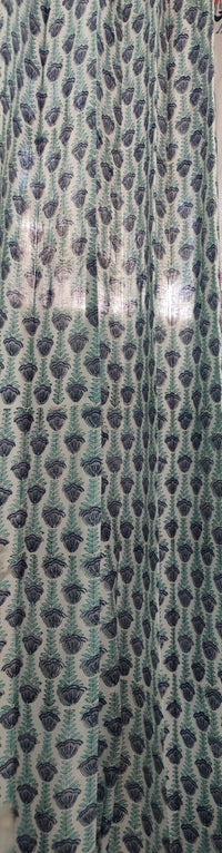 Bageecha Handblock Printed Cotton Curtains