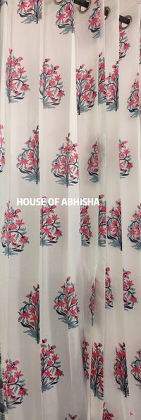 Bageecha Handblock Printed Cotton Curtains