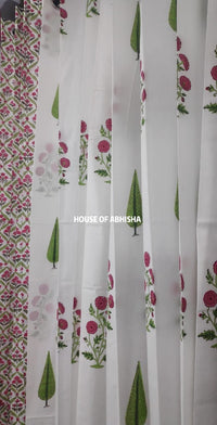 Bageecha Handblock Printed Cotton Curtains