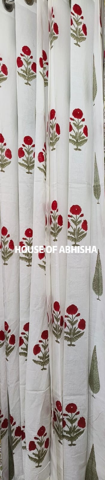 Gulzar Handblock Printed Cotton Curtains