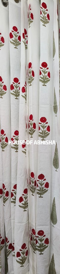 Gulzar Handblock Printed Cotton Curtains
