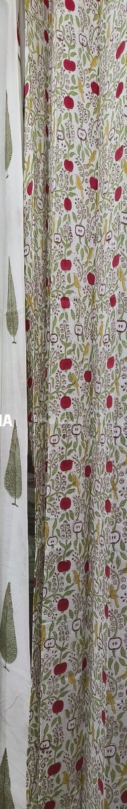 Gulzar Handblock Printed Cotton Curtains