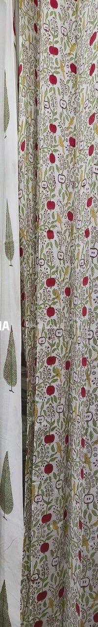 Gulzar Handblock Printed Cotton Curtains