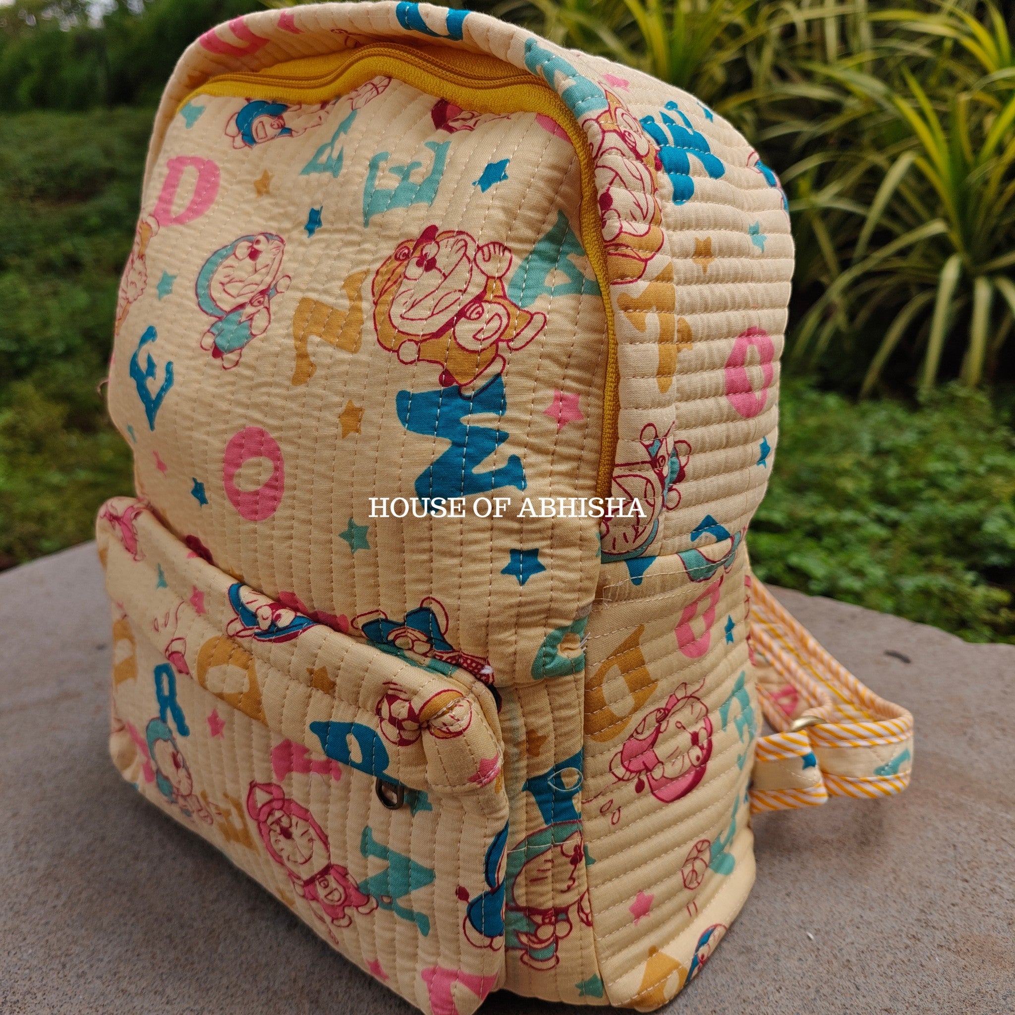 Doraemon Quilted Kids Backpack