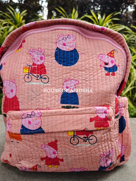 Peppa Pig Quilted Kids Backpack