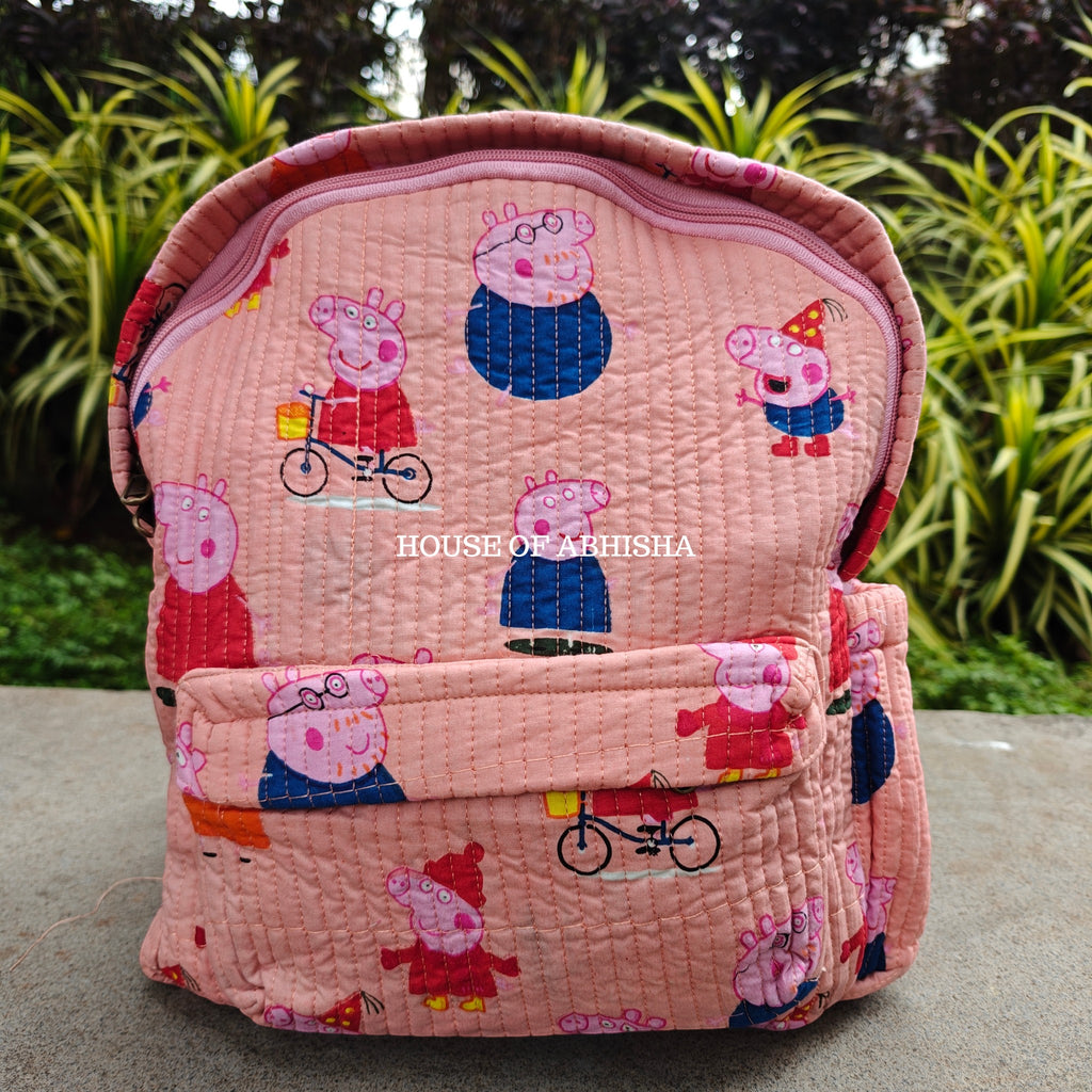 Peppa Pig Quilted Kids Backpack