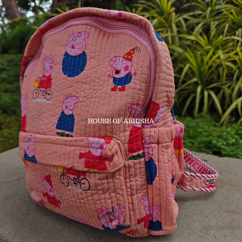 Peppa Pig Quilted Kids Backpack