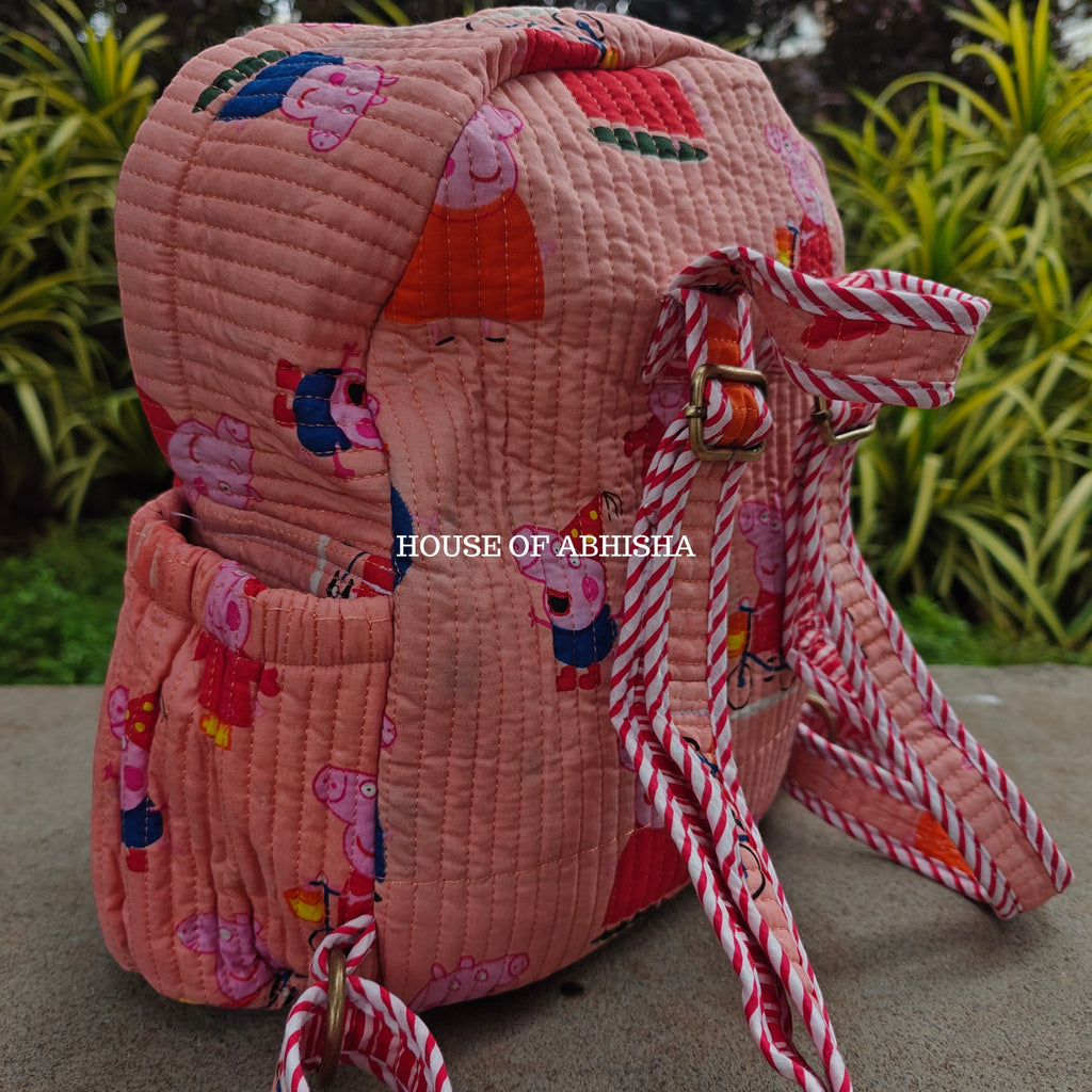 Peppa Pig Quilted Kids Backpack