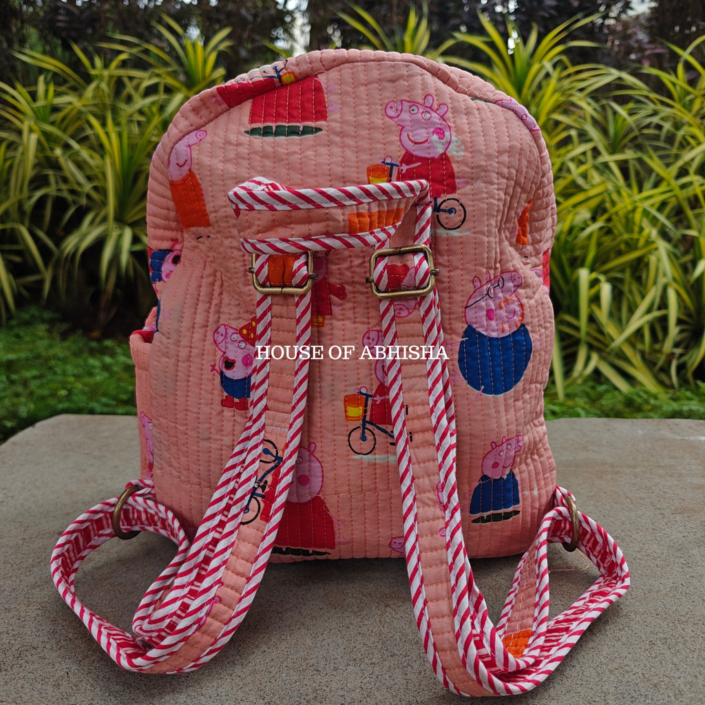 Peppa Pig Quilted Kids Backpack