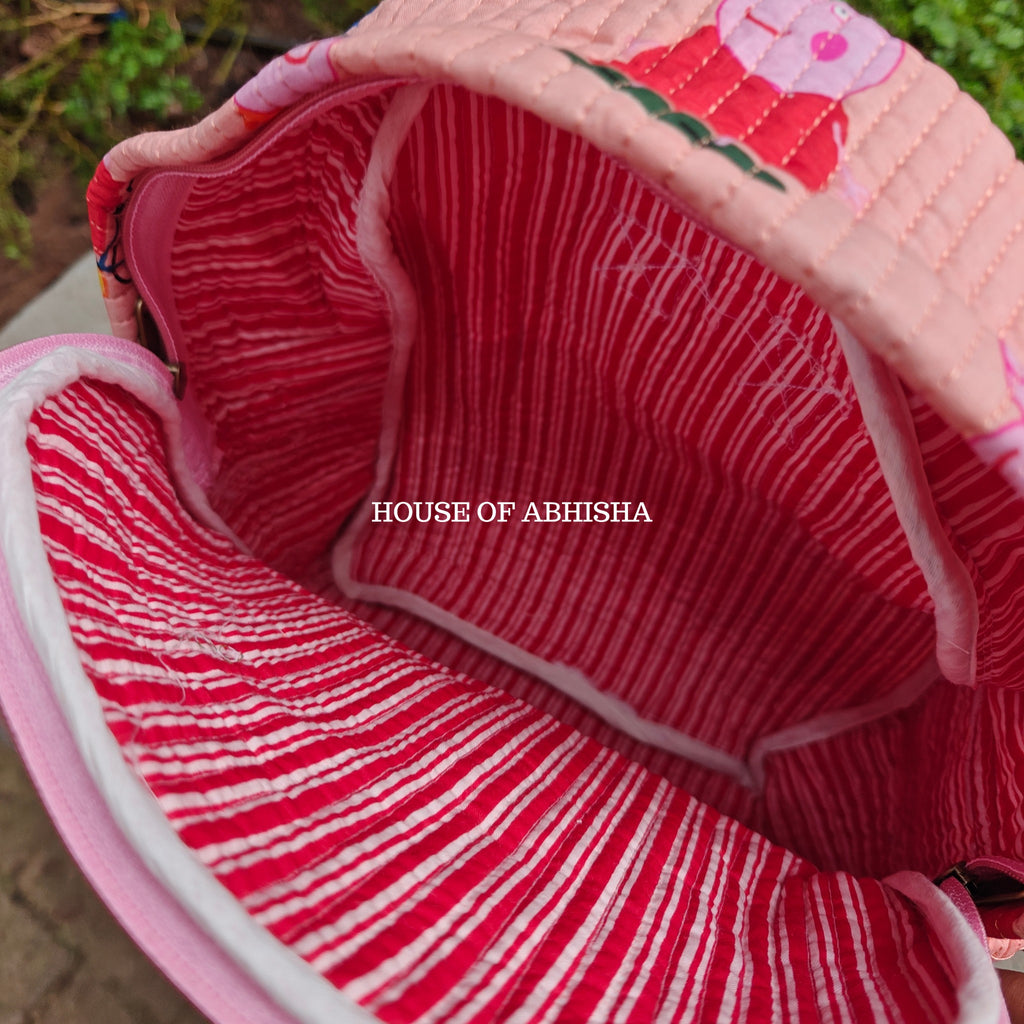 Peppa Pig Quilted Kids Backpack