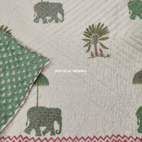 Madhumalai Reversible Organic Mulmul Cotton Quilt – Set of 2